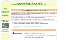 Desktop Screenshot of kyderbyparty.info